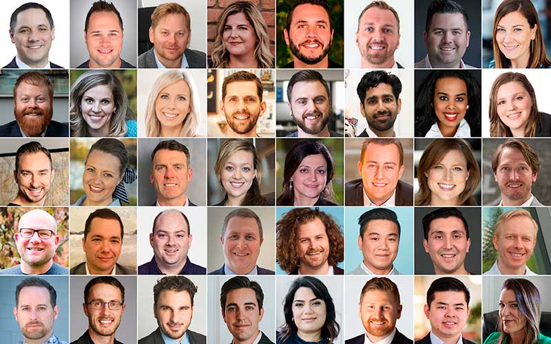 Forty Under 40 headshots