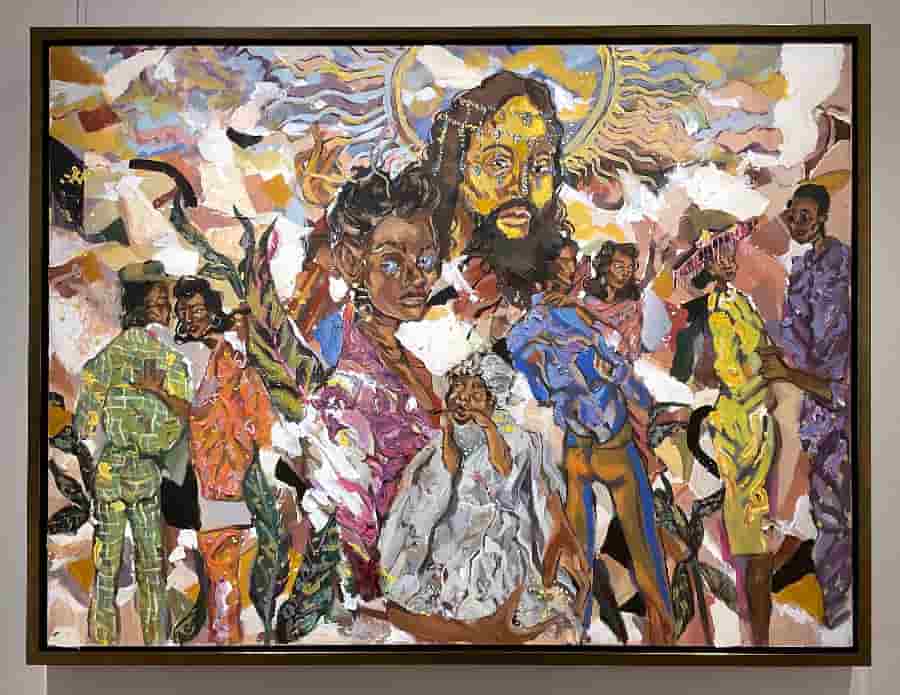 Art auction painting