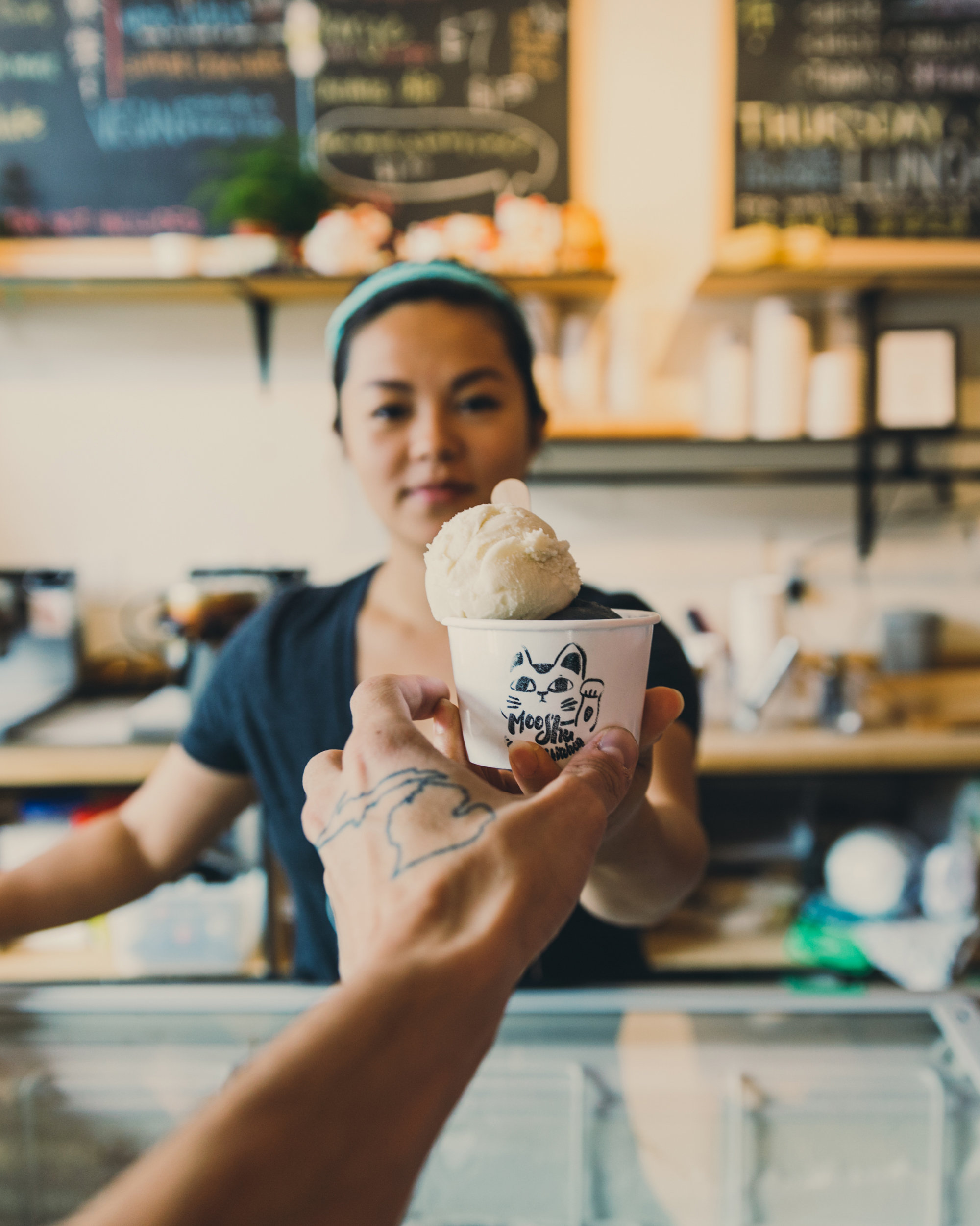 Liz Mok of Moo Shu Ice Cream