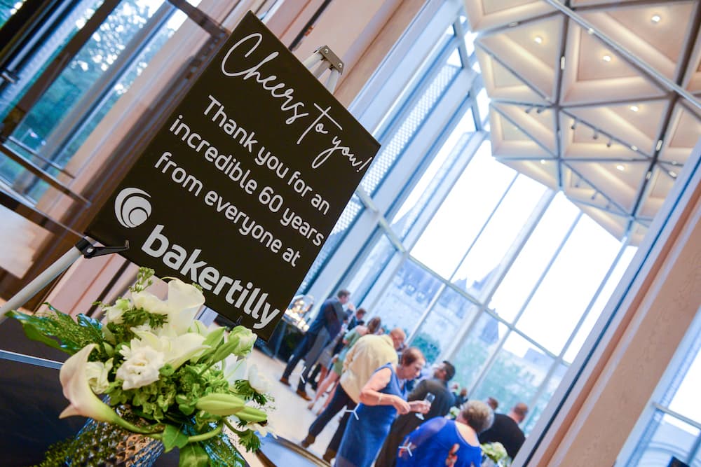 Baker Tilly 60 years party