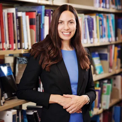 A portrait of a woman.